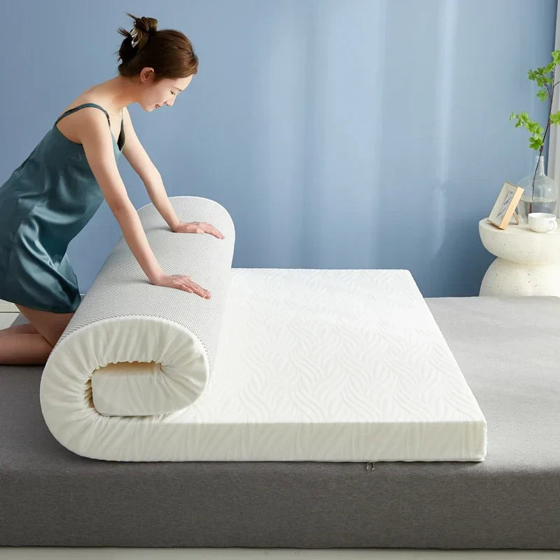 2023 New (Removable and Washable) Memory Sponge Mattress Household Student Dormitory Soft Mattress Single Twin Tatami Mat