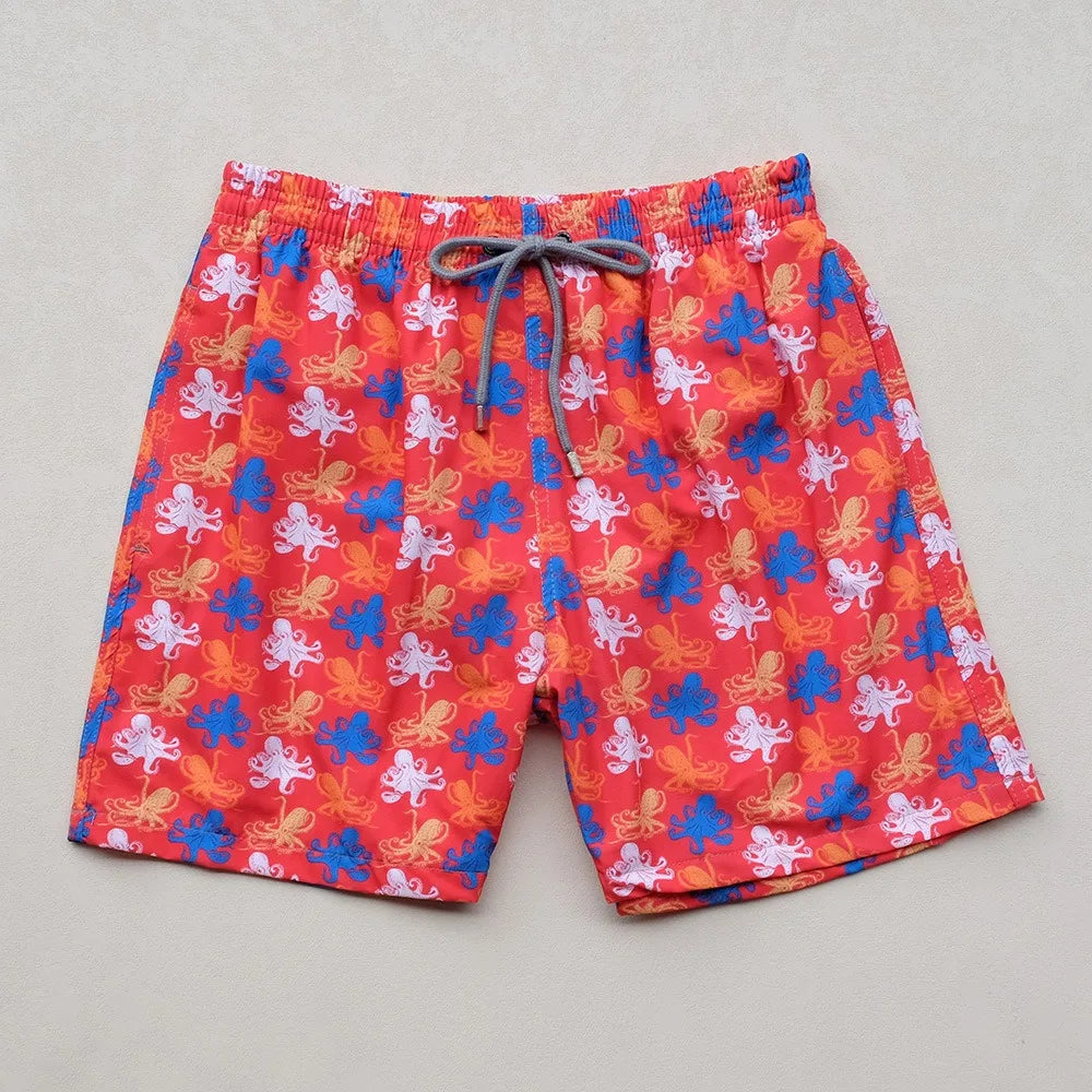 Wholesale Swimming Trunks for Men Cartoon Brand Turtle Beach Shorts Quick Dry Swimsuits Man Bermuda Masculina Men Clothing