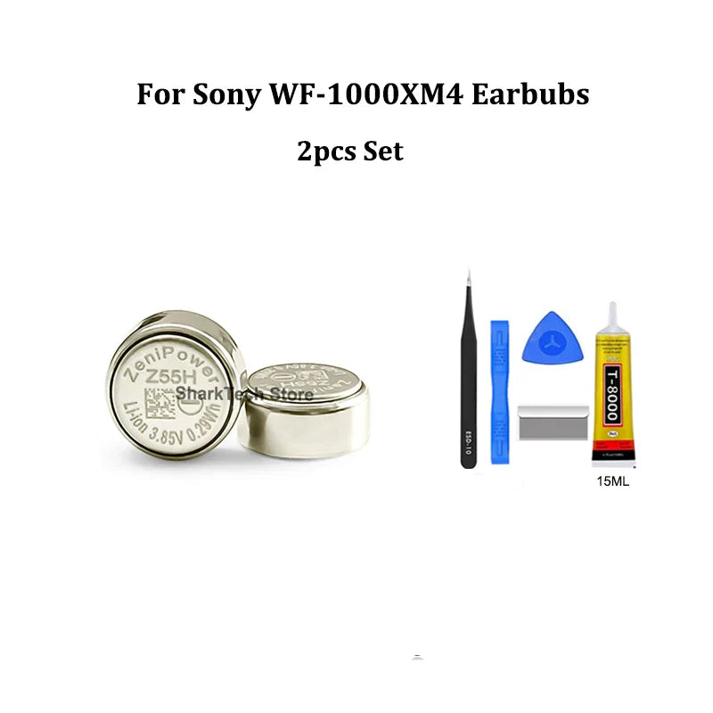 Original New ZeniPower Z55H 1254 3.85V for Sony WF-1000XM4 Earbuds Replacement Battery SetRepair Parts