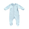 0-12M Newborn Infant Baby Girls Boys Footies Long Sleeve Solid Jumpsuits Spring Autumn Pudcoco Foot Cover Soft Foofits