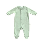 0-12M Newborn Infant Baby Girls Boys Footies Long Sleeve Solid Jumpsuits Spring Autumn Pudcoco Foot Cover Soft Foofits