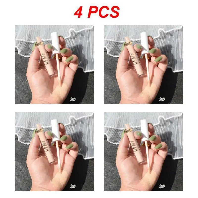 1~10PCS Modify Skin Tone Liquid Concealer Concealer Foundation Cream Cover Acne Spots Dark Circles Moisturizing 4 Colors