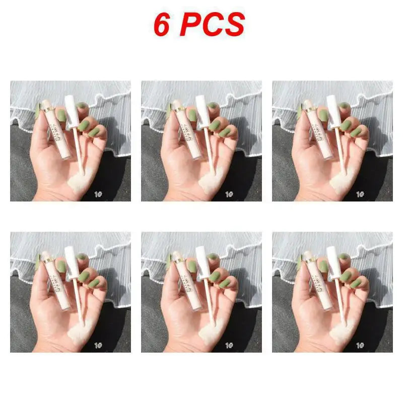 1~10PCS Modify Skin Tone Liquid Concealer Concealer Foundation Cream Cover Acne Spots Dark Circles Moisturizing 4 Colors