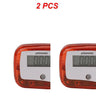 1~10PCS Pedometer Step Calorie Kilometer Counter Walking Design Digital Clip Run Pocket Mini Distance