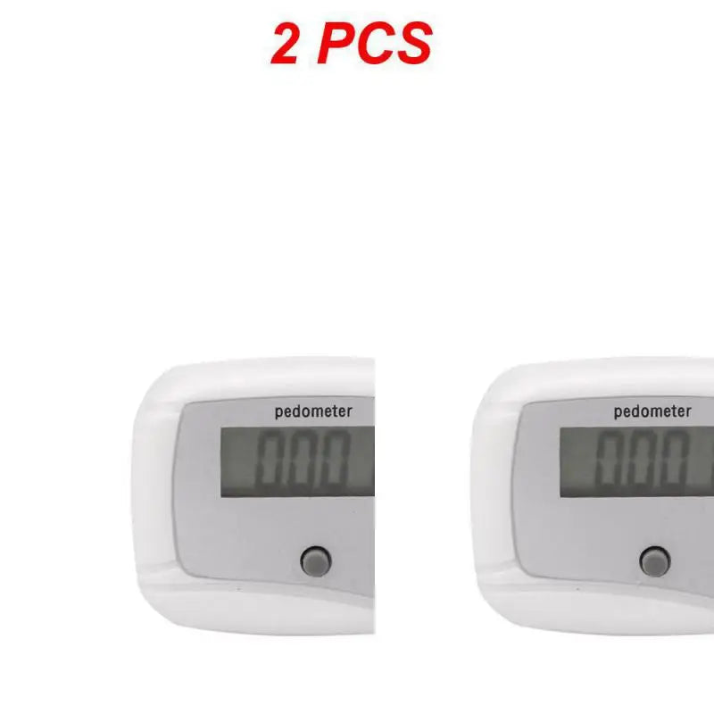 1~10PCS Pedometer Step Calorie Kilometer Counter Walking Design Digital Clip Run Pocket Mini Distance