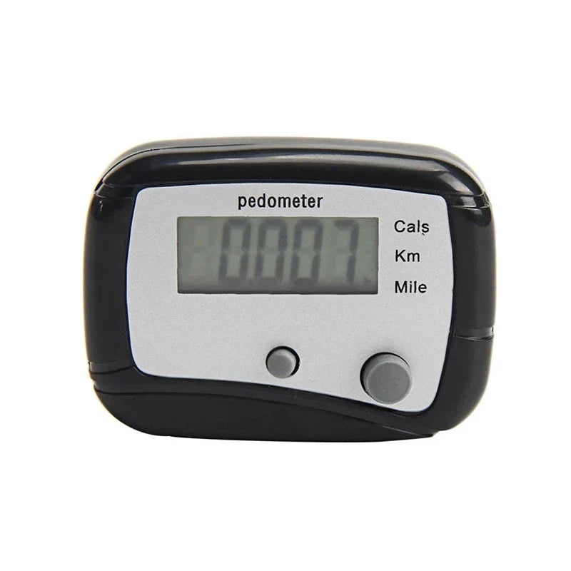 1~10PCS Pedometer Step Calorie Kilometer Counter Walking Design Digital Clip Run Pocket Mini Distance