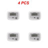 1~10PCS Pedometer Step Calorie Kilometer Counter Walking Design Digital Clip Run Pocket Mini Distance