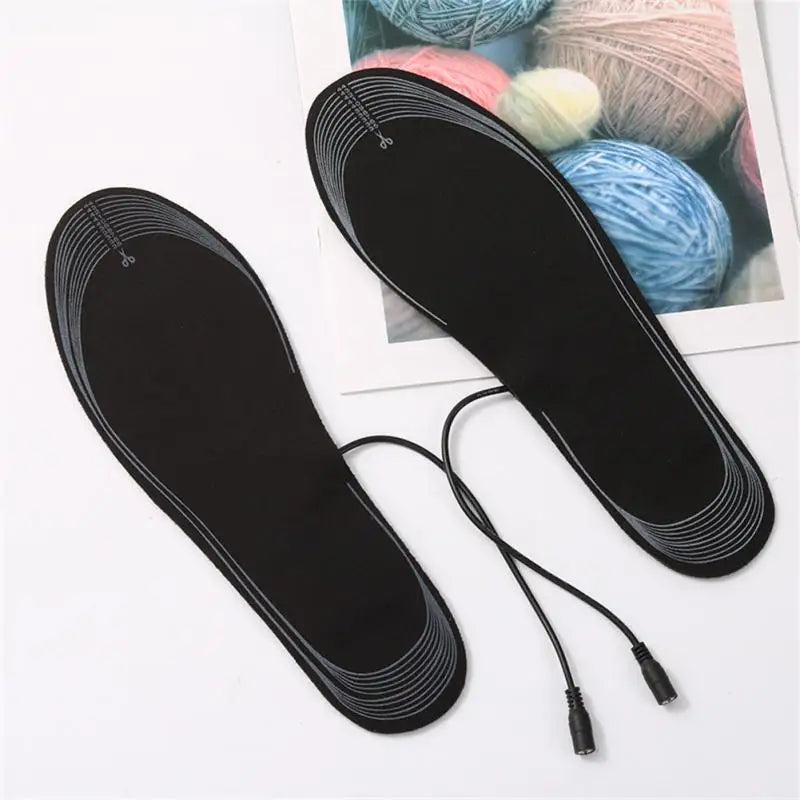 1~10PCS Shoe Insoles Foot Heater Heating Insoles Sneakers Height Increase Template Insole Hot Pack Electric Heated Insole