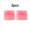 1/2/3 Korea Lip Mask Lip Sleep Mask Night Sleeping Lips Care Maintenance Moisturizing Lip Gloss Bleach Cream Lip Balm Strawberry