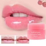 1/2/3 Korea Lip Mask Lip Sleep Mask Night Sleeping Lips Care Maintenance Moisturizing Lip Gloss Bleach Cream Lip Balm Strawberry