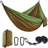 1-2 Person Color Matching Portable Outdoor Camping Hammock With Nylon High Strength Parachute Fabric Hanging Bed 270*140cm