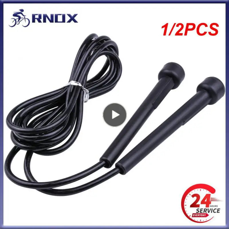 1/2PCS Cordless Jump Rope Training Gym Sports Fitness Adjustable Exercise Rapid Speed Skipping Rope For home