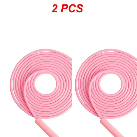 1/2PCS Cordless Jump Rope Training Gym Sports Fitness Adjustable Exercise Rapid Speed Skipping Rope For home