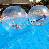 1.5M Inflatable Water Walking Ball For Water Park 2M Dia Water Zorb Ball Bubble Suit Transparent Water Balloon For Pool Game