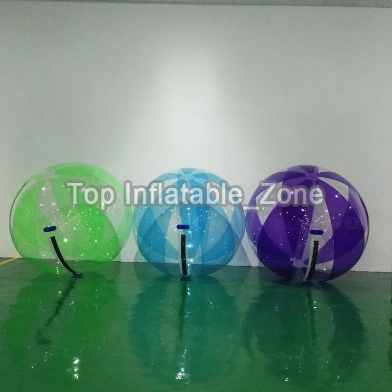 1.5M Inflatable Water Walking Ball For Water Park 2M Dia Water Zorb Ball Bubble Suit Transparent Water Balloon For Pool Game