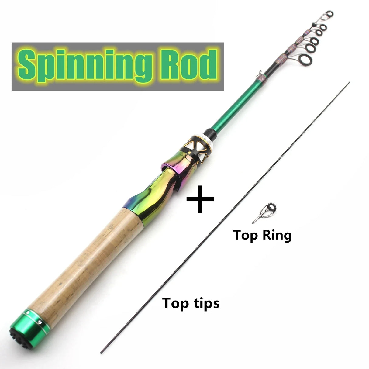 1.8M 1.98M Carbon MINI Ultra Light ul Power Telescopic Fishing Rod Casting Spinning Pocket Rod Test 1-5g Stream Small Fish Pole