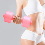 1~8PCS 1kg Gym Weight Loss Exercise Equipment Women Comprehensive Home Fitness Water Dumbbells for Fitness Aquatic Barbell