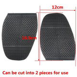 1 Pair DIY Rubber Insoles Repair Shoes Anti-slip Tire Grain Wave Pattern Repair Shoes Outsole Stick on Soles Pads Camping Hiking