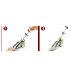 1 Piece  Aluminum Alloy Shoe Tree Metal Adjustable Shoe Expander Women Shoe Stretcher Steel Shoe Stretcher Shaper