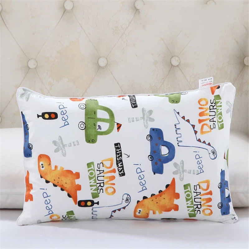 1 Piece Pillowcase Children Cartoon Pillow Cover Kindergarten Zipper Pillow Case Infant Pillow Dustproof Protective Case Baby Be