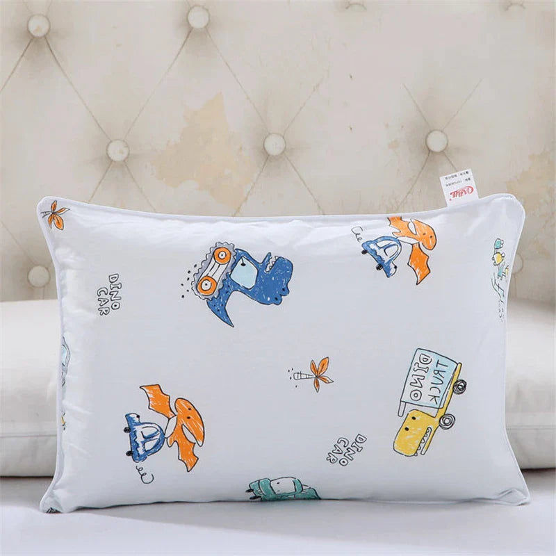 1 Piece Pillowcase Children Cartoon Pillow Cover Kindergarten Zipper Pillow Case Infant Pillow Dustproof Protective Case Baby Be