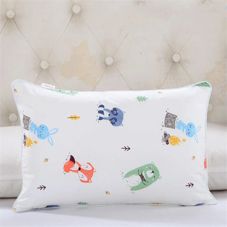 1 Piece Pillowcase Children Cartoon Pillow Cover Kindergarten Zipper Pillow Case Infant Pillow Dustproof Protective Case Baby Be