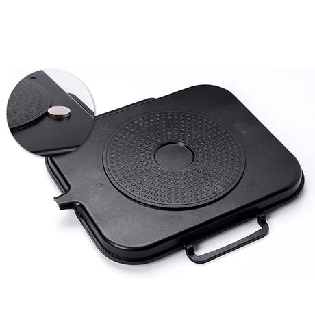 1 Set Aluminum Frying Pan Non-stick Barbecue Frying Pan Korean BBQ Tray Square Barbecue Grill Tray Kitchen Cooking Cookware