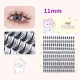 10 Pairs Fairy False Eyelashes Little Devil Individual Lashes Extension Heat Bonded Cluster Lashes Naturally lash Makeup Tools