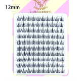 10 Pairs Fairy False Eyelashes Little Devil Individual Lashes Extension Heat Bonded Cluster Lashes Naturally lash Makeup Tools