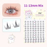 10 Pairs Fairy False Eyelashes Little Devil Individual Lashes Extension Heat Bonded Cluster Lashes Naturally lash Makeup Tools