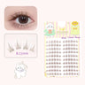 10 Pairs Fairy False Eyelashes Little Devil Individual Lashes Extension Heat Bonded Cluster Lashes Naturally lash Makeup Tools