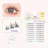 10 Pairs Fairy False Eyelashes Little Devil Individual Lashes Extension Heat Bonded Cluster Lashes Naturally lash Makeup Tools