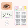 10 Pairs Fairy False Eyelashes Little Devil Individual Lashes Extension Heat Bonded Cluster Lashes Naturally lash Makeup Tools