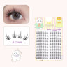 10 Pairs Fairy False Eyelashes Little Devil Individual Lashes Extension Heat Bonded Cluster Lashes Naturally lash Makeup Tools