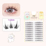 10 Pairs Fairy False Eyelashes Little Devil Individual Lashes Extension Heat Bonded Cluster Lashes Naturally lash Makeup Tools