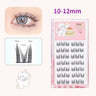 10 Pairs Fairy False Eyelashes Little Devil Individual Lashes Extension Heat Bonded Cluster Lashes Naturally lash Makeup Tools