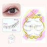 10 Pairs Fairy False Eyelashes Little Devil Individual Lashes Extension Heat Bonded Cluster Lashes Naturally lash Makeup Tools