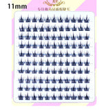 10 Pairs Fairy False Eyelashes Little Devil Individual Lashes Extension Heat Bonded Cluster Lashes Naturally lash Makeup Tools