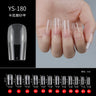 100/500pcs Nails Half French False Nail Art Tips Acrylic UV Gel Manicure Tip Nail French Nail Piece Finished uñas postizas DIY