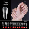 100/500pcs Nails Half French False Nail Art Tips Acrylic UV Gel Manicure Tip Nail French Nail Piece Finished uñas postizas DIY