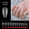 100/500pcs Nails Half French False Nail Art Tips Acrylic UV Gel Manicure Tip Nail French Nail Piece Finished uñas postizas DIY