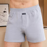 100% Cotton Men Pajama Shorts Summer Solid Elastic Waist Short Pants Casual Breathable 3D Crotch Bottoms Sleepwear pijama hombre