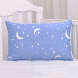 100% Cotton Rectangular Students Dormitory Pillowcase Four Season Children's Pillow Case Side Zipper Cartoon Baby Pillowcase