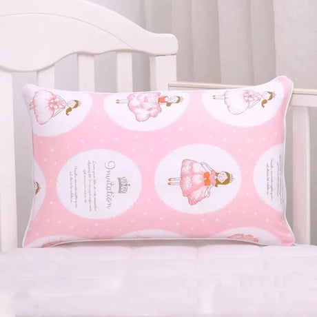 100% Cotton Rectangular Students Dormitory Pillowcase Four Season Children's Pillow Case Side Zipper Cartoon Baby Pillowcase