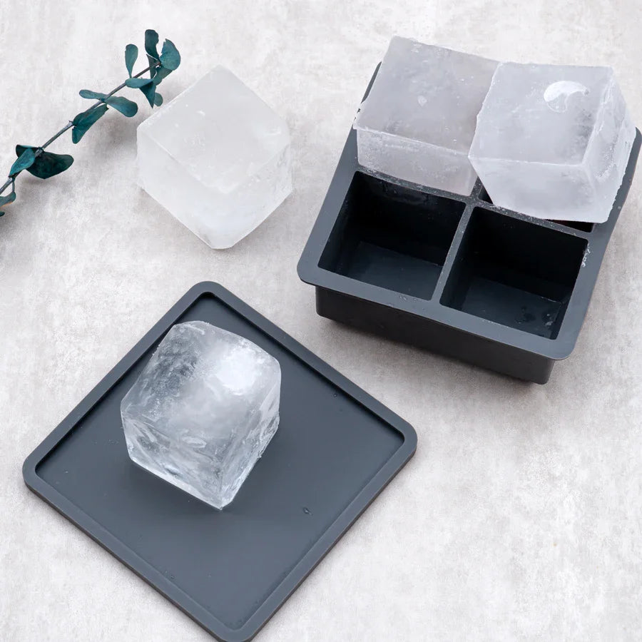 100% Food Grade Silicone Ice Cube Ice Cube Popsicle Mold Cube Maker Shape Easy to Remove Ice Tray Fade Resistant Summer Ice Cbe