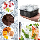 100% Food Grade Silicone Ice Cube Ice Cube Popsicle Mold Cube Maker Shape Easy to Remove Ice Tray Fade Resistant Summer Ice Cbe