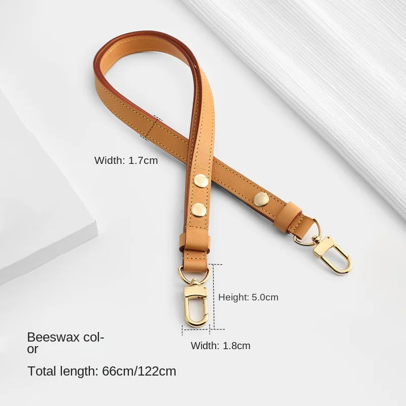 100% Genuine Leather bag Strap for LV Speedy 20 25 30 Shoulder Straps Ajustable Crossbody Long Bags Belt 120cm Accessories