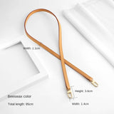 100% Genuine Leather bag Strap for LV Speedy 20 25 30 Shoulder Straps Ajustable Crossbody Long Bags Belt 120cm Accessories