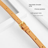 100% Genuine Leather bag Strap for LV Speedy 20 25 30 Shoulder Straps Ajustable Crossbody Long Bags Belt 120cm Accessories