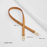 100% Genuine Leather bag Strap for LV Speedy 20 25 30 Shoulder Straps Ajustable Crossbody Long Bags Belt 120cm Accessories